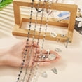 thumbnail image 5 of U8MO 1Box Glass Beaded Chains Cross Virgin Mary Links DIY Rosary Necklace Making Kit, 5 of 9