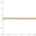 thumbnail image 5 of 14k Yellow Gold 3.35mm Curb Cuban Link Chain Necklace - with Secure Lobster Lock Clasp 18", 5 of 6
