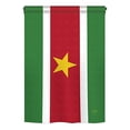 thumbnail image 2 of Breeze Decor 08253 Suriname 2-Sided Vertical Impression House Flag - 28 x 40 in., 2 of 2