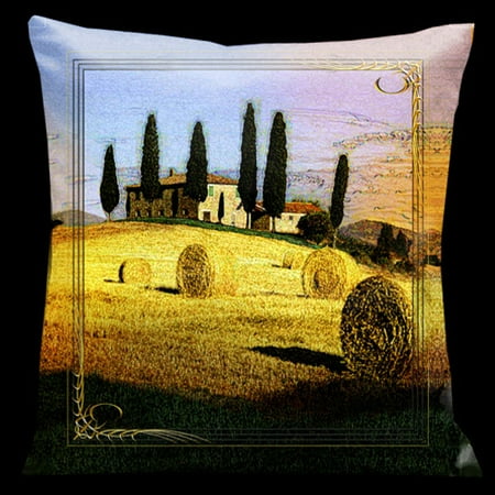 Lama Kasso Como Gardens Microsuede Throw Pillow