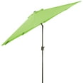 thumbnail image 5 of Northlight 9ft Outdoor Patio Market Umbrella with Hand Crank and Tilt, Lime Green, 5 of 8