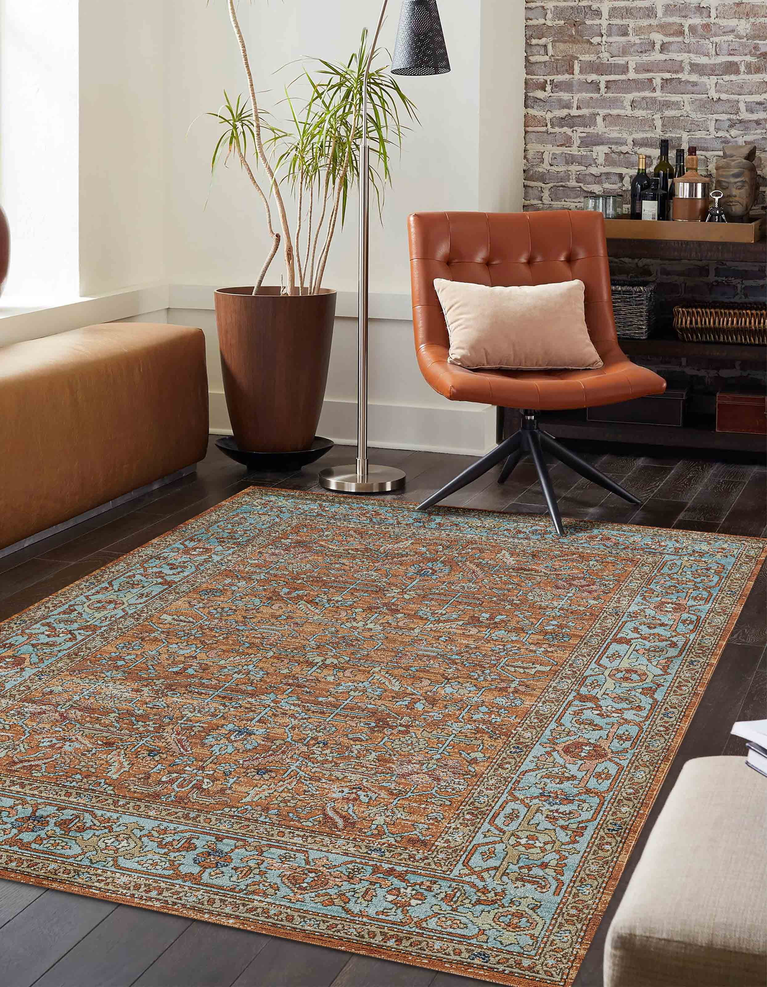 ECARPET Hailey Traditional Area Rug for Living Room, Bedroom, Dining Entrance