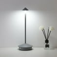 thumbnail image 1 of Lindbes Rechargeable Table Lamp Lampada Da Tavolo Decorative Desk Lamp Creative Dining Touch Led Hotel Bar Coffee Pina pro Table Lamp, 1 of 7