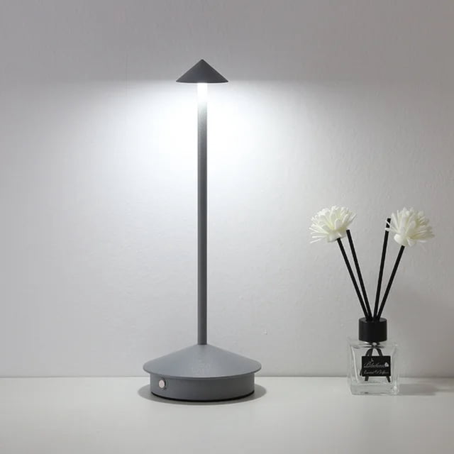Lindbes Rechargeable Table Lamp Lampada Da Tavolo Decorative Desk Lamp Creative Dining Touch Led Hotel Bar Coffee Pina pro Table Lamp