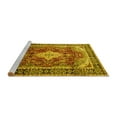 thumbnail image 2 of Ahgly Company Machine Washable Indoor Rectangle Persian Yellow Traditional Area Rugs, 3' x 5', 2 of 4