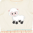 thumbnail image 4 of Inktastic Cute White Lamb Girls Toddler Dress, 4 of 5