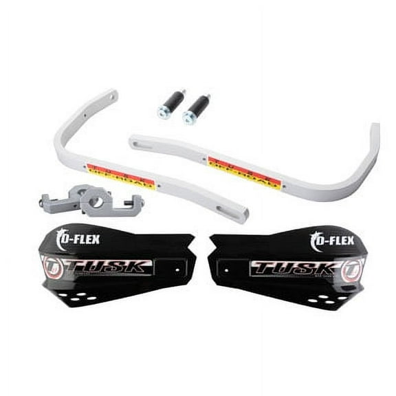 D-Flex Handguards with MX Shields Black 7/8" Bar Mounts