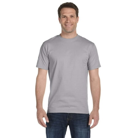 Hanes Men's Short Sleeve Beefy T-Shirt (Oxford Gray, Medium) | Walmart ...