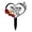 E, variant on Metal Cemetery Grave Marker Stake Wrought Iron Memorial Yard Garden Stake Outdoor Tomb Decoration Weatherproof Ground Cross Stake for Cemetery Graveside Lawn Tribute Loved Remembrance(One Size,S)