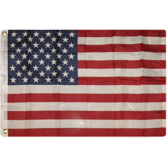 2x3 USA United States 50 Star Nylon Poly Flag 2'x3' House Banner Grommets