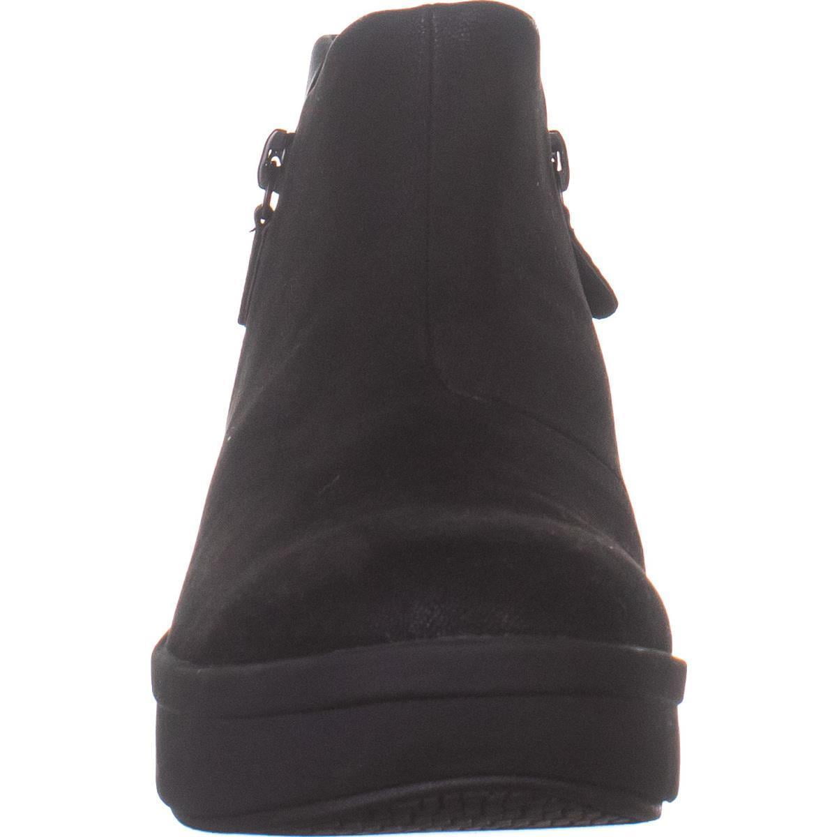 clarks step rose up ankle bootie