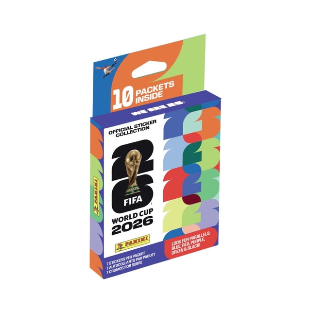 2026 Panini FIFA World Cup Stickers - Mega Blaster Box (70 Stickers)