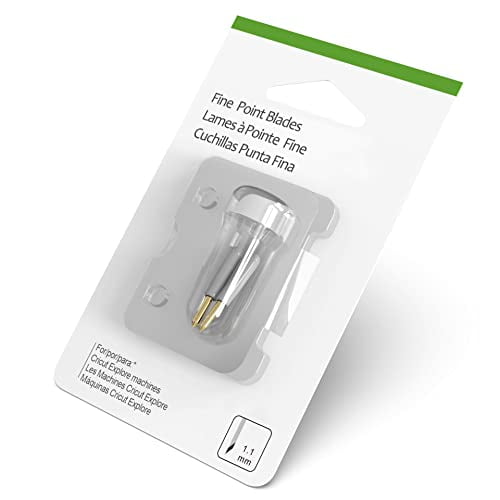 2 PCS Premium Fine Point Blade Compatible with Cricut Explore Air 2/Explore 3, Replacement