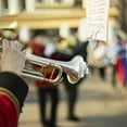 thumbnail image 4 of Trompette Trombone Partition Clip Trompette Lyre Pince à Musique (Argent), 4 of 4