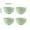4Pcs Green Bowl, variant on 4/16Pcs Wheat Straw Ramen Bowl Tableware Dishes Full Tableware Of Plates Bowl Dinner Dishes Set Camping Tableware Dishes Set