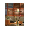 thumbnail image 3 of Modern Pendant One-Light Brushed Nickel Clear and Etched Glass Pendant Light, 3 of 6