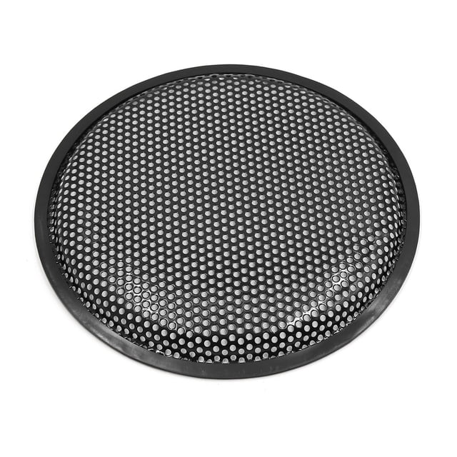 10" Subwoofer Protector de Rejilla Plástico Negro Cubierta de Malla de Altavoz de Coche