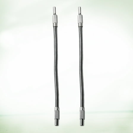 GOOHOCHY 2Pcs 20cm Flexible Extension Shaft Screw Drill Tool Bit Holder Connection Adapter