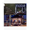 thumbnail image 2 of Manguera Serie Luces Navidad Solar 7m 50led Exterior Jardín 8modos Blanco Luces Decorativa Impermeable, 2 of 4