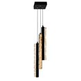 thumbnail image 1 of Stagger Integrated LED Black Mini Pendant, 1 of 3