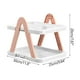 thumbnail image 1 of Rack de zapatos plegable, creativo, mini armario, rosa, 1 of 3