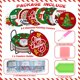 thumbnail image 3 of Posavasos navideños con forma de diamante Perthlin, 8 unidades, con soporte, 3 of 6
