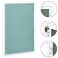 thumbnail image 1 of vidaXL Access Panel with Aluminium Frame and Plasterboard 400x600 mm, 1 of 5