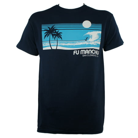 Fu Manchu Mens Surf San Clemente T-Shirt