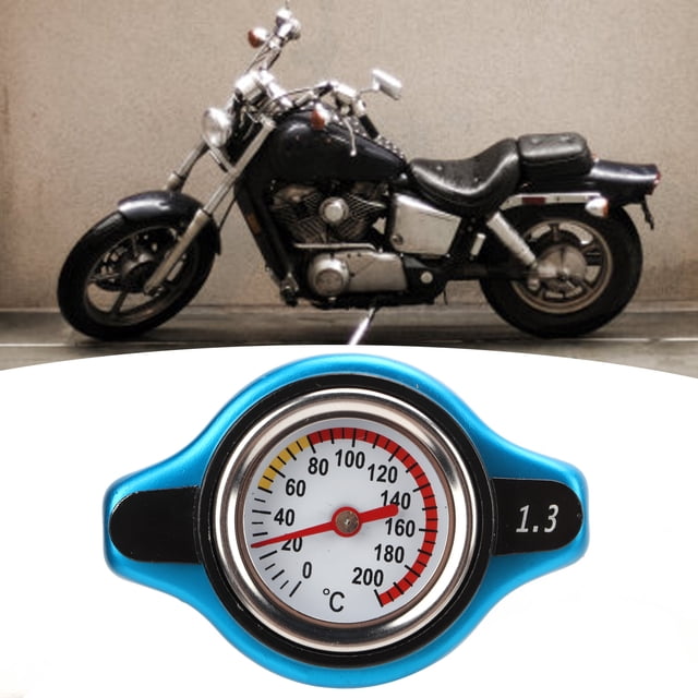 High Pressure Radiator , Aluminum Alloy Radiator With Temperature Gauge Pressure Adjustment Leakproof Universal For Car