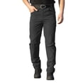 thumbnail image 5 of Men's Ripstop Cargo Pants Waterproof Durable Multi Pocket Lightweight for Work Construction Hiking Outdoor Big and Tall Size S-3XL Black, 5 of 8