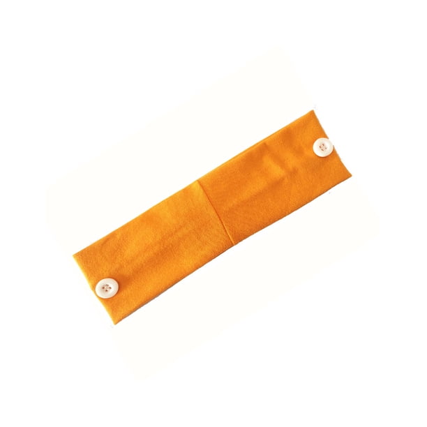 Soporte para Diadema Qarigey con Botones Naranja