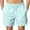Light Blue, variant on Stamzod Mens Board Shorts with Pocket Print Summer Vacation Swim Trunks Men Casual Loose Bathing Suit Swimwear Light Blue S