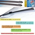 thumbnail image 2 of 2019 Toyota Land Cruiser Beam Wiper Blades Wipers WBUSA (Set of 3) w/Rear Wiper, 2 of 3