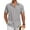 Light Gray, variant on COOFANDY Men's Cuban Guayabera Shirt Short Sleeve Button Down Shirts Casual Summer Beach Linen Shirts