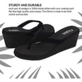 thumbnail image 2 of Flojos Sandale Olivia pour Femmes, Noir - Taille 7, 2 of 2