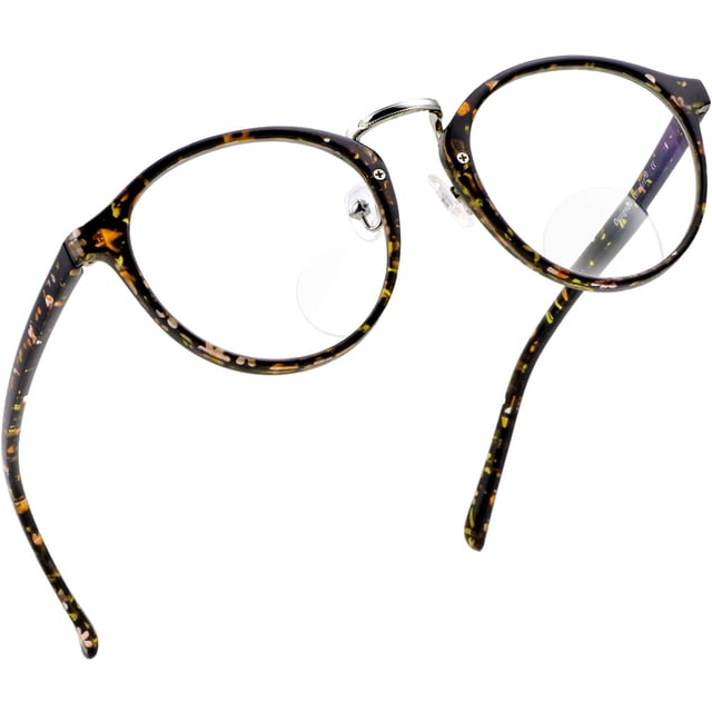 LifeArt Blue Light Blocking Computer Reading Glasses with Transparent Lens for Women/Men