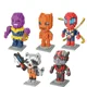 thumbnail image 4 of Bloques de construcción de micropartículas de dibujos animados de para niños, juguete de montaje, figura de Anime, regalo para niños, lindo y bonito, 4 of 5