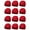 Red, variant on Top Headwear 12 pack lot Dozen Short Skull Cap Cuffless Beanies - Red