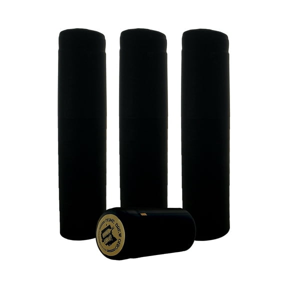 Home Brew Ohio Black PVC w/Home Brew Ohio Logo Black on Gold Top-30 count