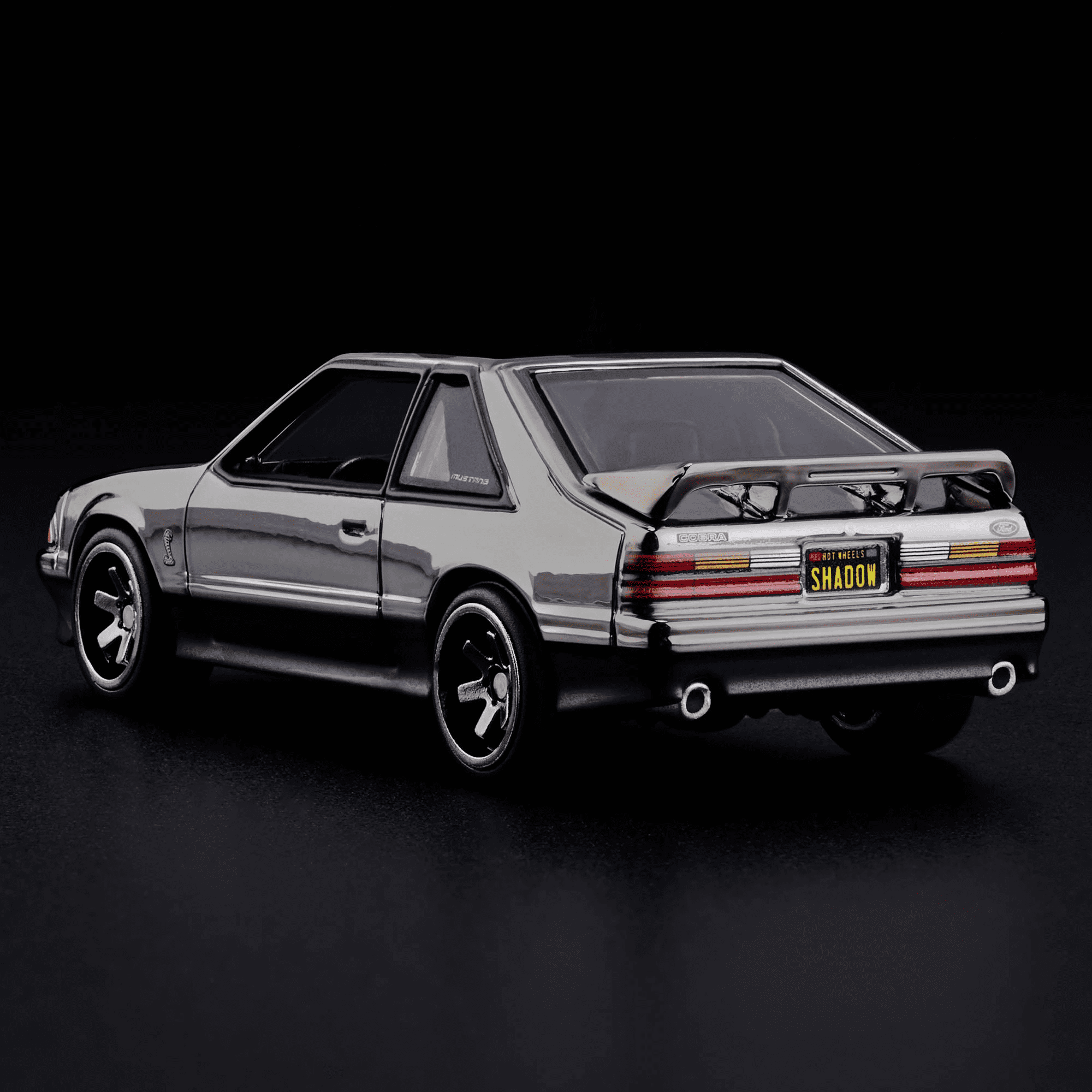 Hot Wheels 1993 Ford Mustang Cobra R RLC Collectors Exclusive - Chrome