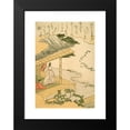 thumbnail image 2 of Katsukawa Shunshō 11x14 Black Modern Framed Museum Art Print Titled - The Syllable ‘Ru’ (circa 1770), 2 of 5