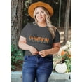 thumbnail image 4 of XCHQRTI Pumpkin Plus Size Women Tshirt Its Fall Yall Thanksgiving Short Sleeve Graphic Tees, 4 of 8
