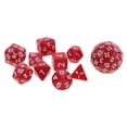 thumbnail image 1 of Dados Digitales De 10 Piezas Juego De Dados De Varios Lados Para Juego De Rol Juguete Rojo Sunnimix Dado, 1 of 8