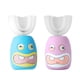thumbnail image 2 of Patrón de dibujos animados niños cepillo de dientes eléctrico inteligente 360 grados en forma de U Si rosa, 2 of 4