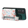 thumbnail image 2 of Pour Redmi Note 9 Portefeuille Rétro Peint à Fermeture Éclair Étui Arrière de Téléphone (Vert), iPhone 15 Pro Max, 2 of 7