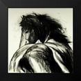 thumbnail image 2 of Atelier B Art Studio 20x20 Black Modern Framed Museum Art Print Titled - CLASSICAL HORSE, 2 of 5