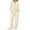 Apricot, variant on UVN Outfit Sets for Women 2 Piece Sets Winter Casual Tracksuit Long Sleeve Lounge Set Outfits with Pockets