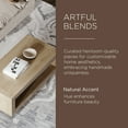thumbnail image 7 of Maven Lane Artemis Contemporary Wooden Coffee Table in Refined Grey Finish, 7 of 7