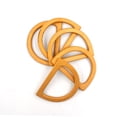 thumbnail image 4 of LOLIPPYY 10-Pack Natural Wood U-Shaped Bag Frames Light Brown Handbag Handles for Women Crafting and Handmade Projects, 4 of 8