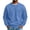 Blue, variant on Crew Neck Sweatshirt for Men Long Sleeve Pullover Chest Patch Pocket Relaxed Fit Casual Weekend Outfit,Black (XXXL)